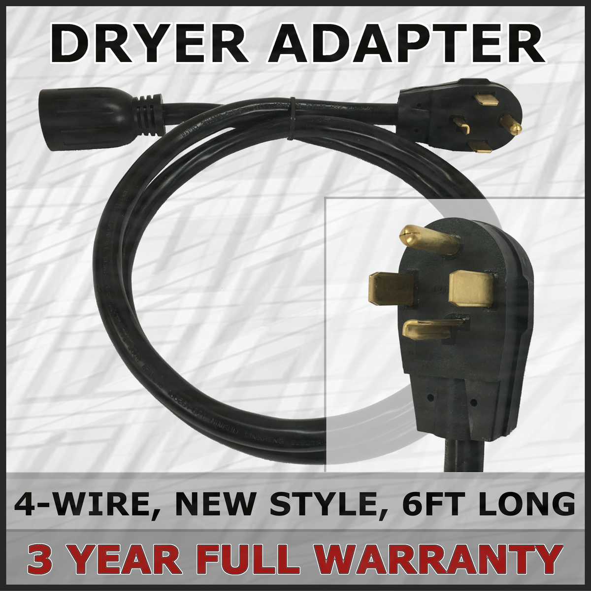 4Wire New Dryer Adapter 99 GMS Power Distro